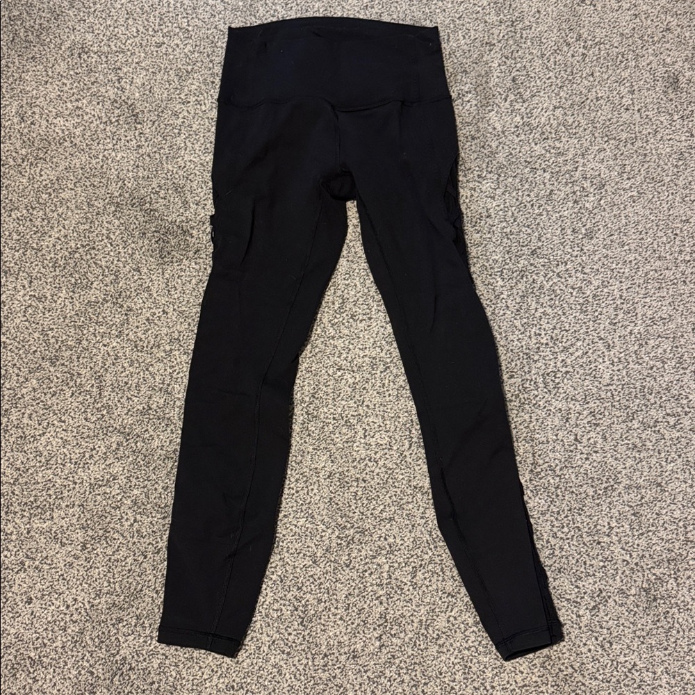 Lululemon Leggings with Braided Detail